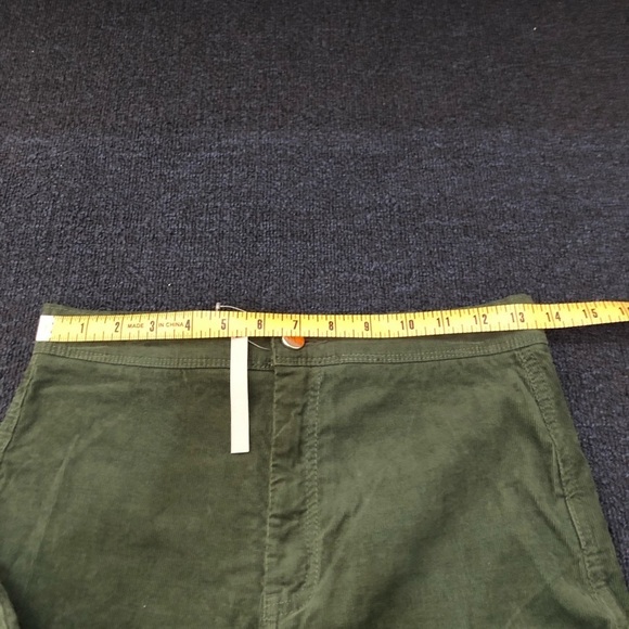 NWT ASOS Denim Green Corduroy Pants Size 30/32 - Picture 7 of 9